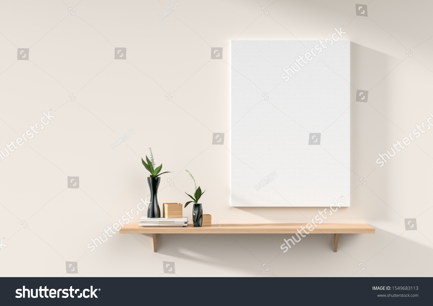 Wall painting mockup Images, Stock Photos & Vectors | Shutterstock