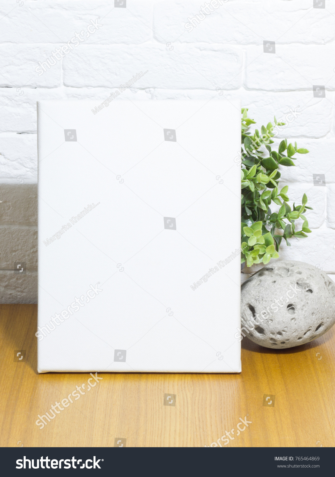 Download Mockup Poster Interior Empty Canvas Design Stock Photo Edit Now 765464869 PSD Mockup Templates