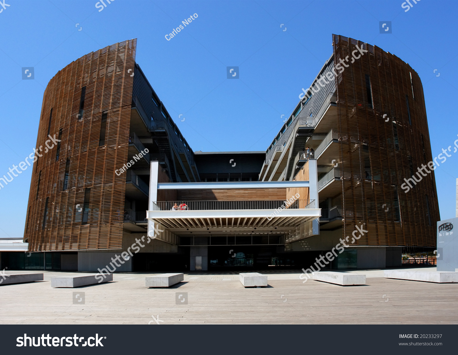 Modern Architecture In Barcelona modern architecture barcelona olympic port spain stock photo Modern Architecture In Barcelona modern architecture barcelona olympic port spain stock photo