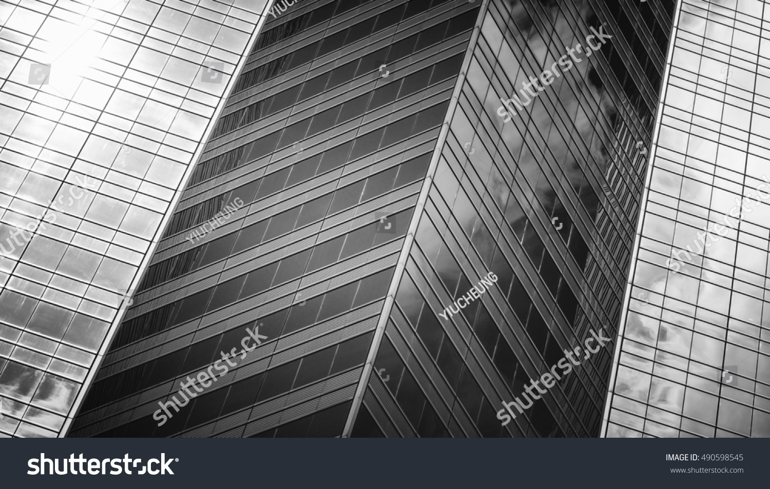 Modern Architecture Close Up Stock Photo 490598545 : Shutterstock