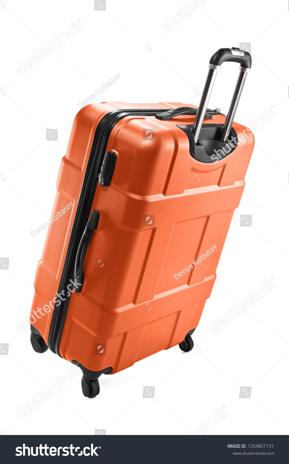 big travel suitcase