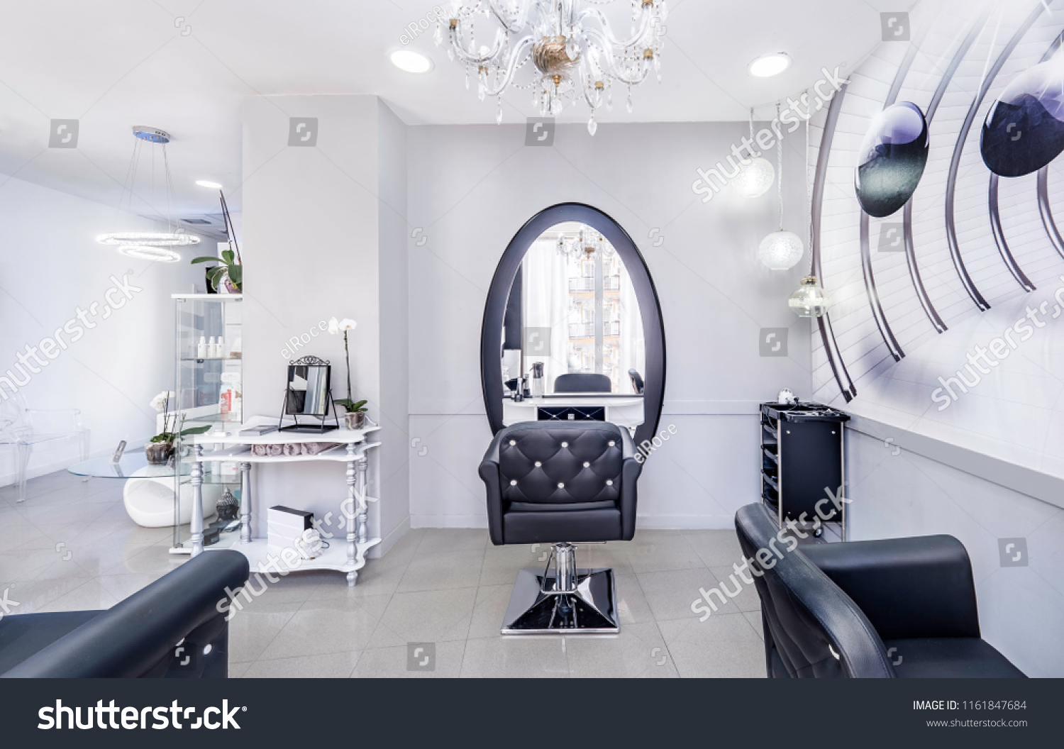 Modern Bright Beauty Salon Baber Shop Stock Photo Edit Now