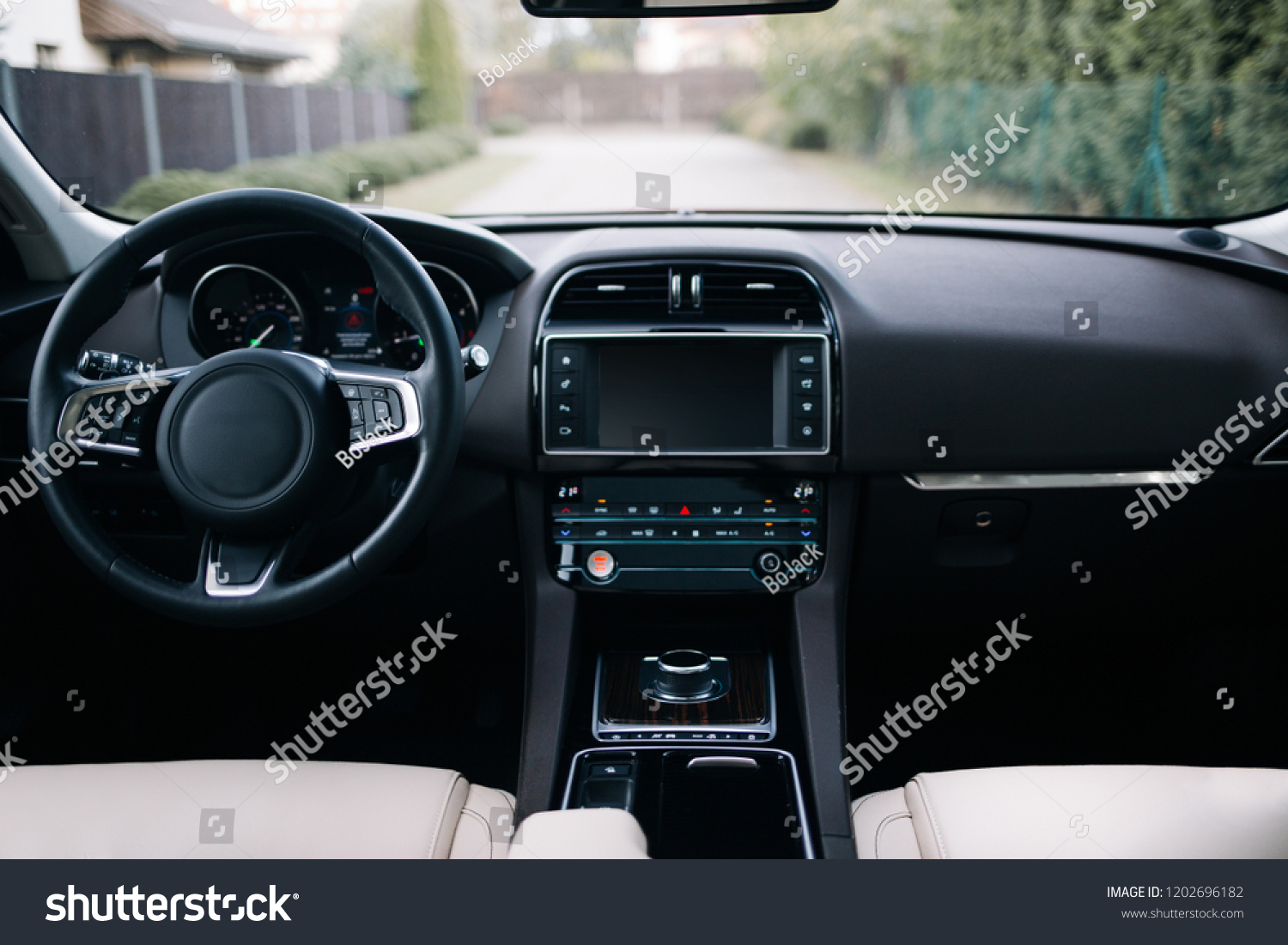 white interior car seats