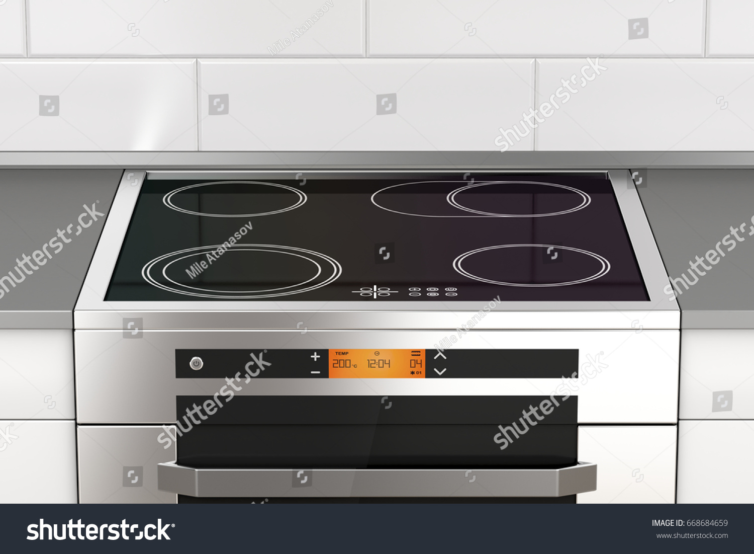 Modern Electric Stove Induction Cooktop 
