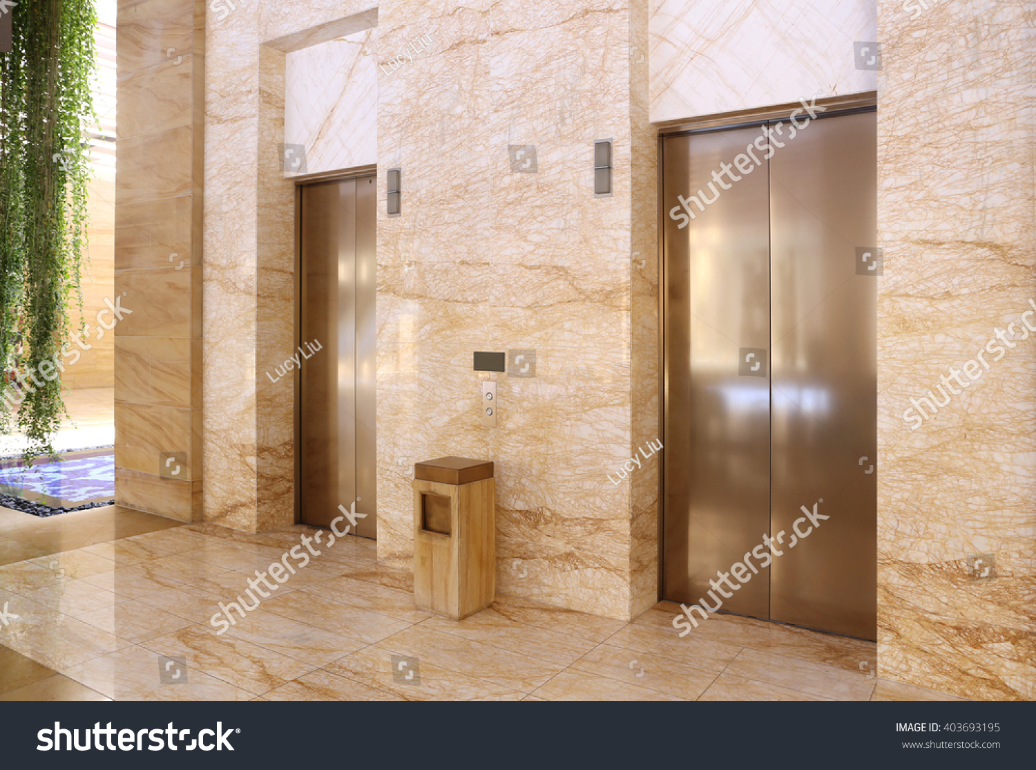 Modern Elevator Commercial Building Stock Photo 403693195 - Shutterstock