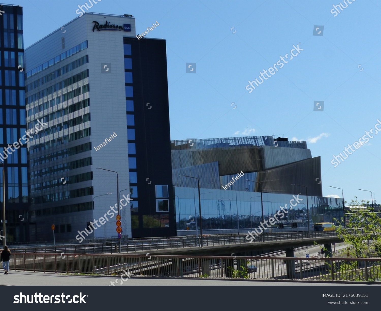 Modern Facade Stockholms Central Station Buildings Stock Photo ...