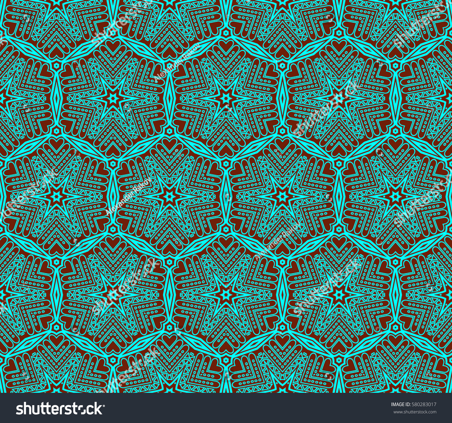 Modern geometric seamless pattern For design page fill wallpaper ID