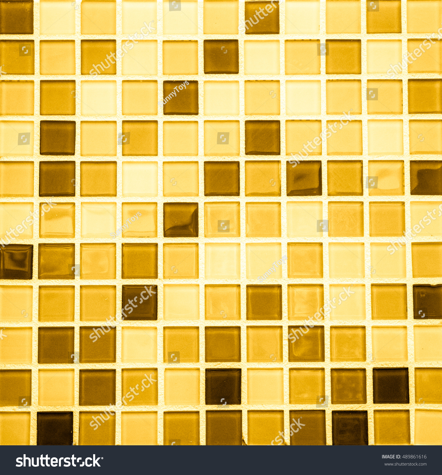 Modern Glass Mosaic Tiles Background Small Stock Photo Edit Now 489861616