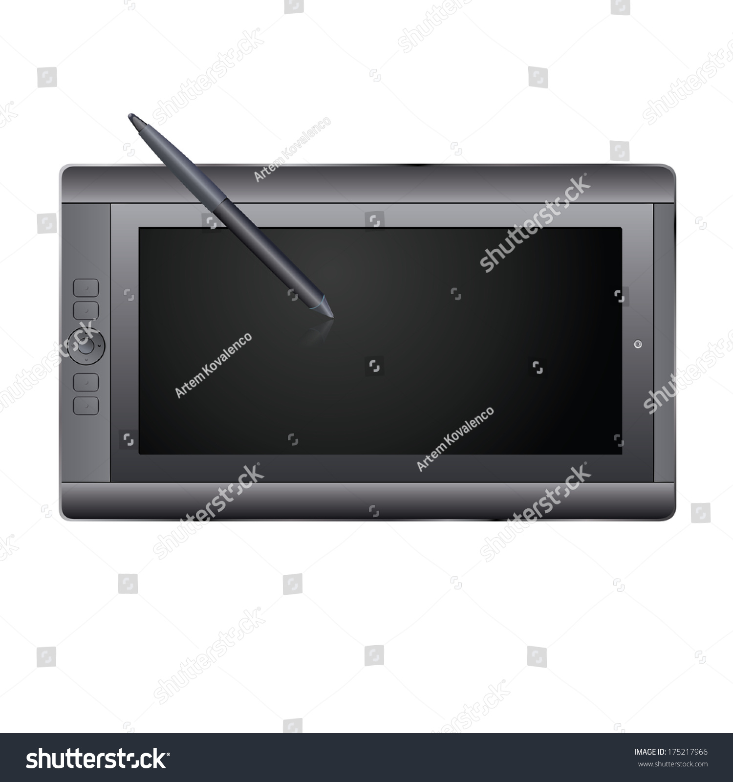 Modern Graphics Tablet Stock Photo 175217966 : Shutterstock