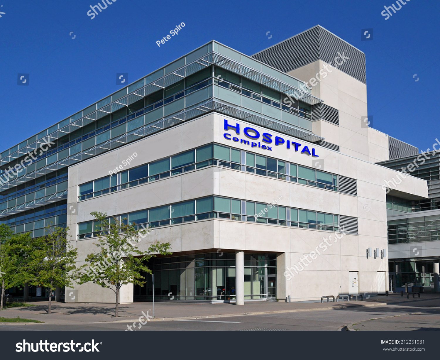 Modern Hospital Style Building Stock Photo 212251981 | Shutterstock