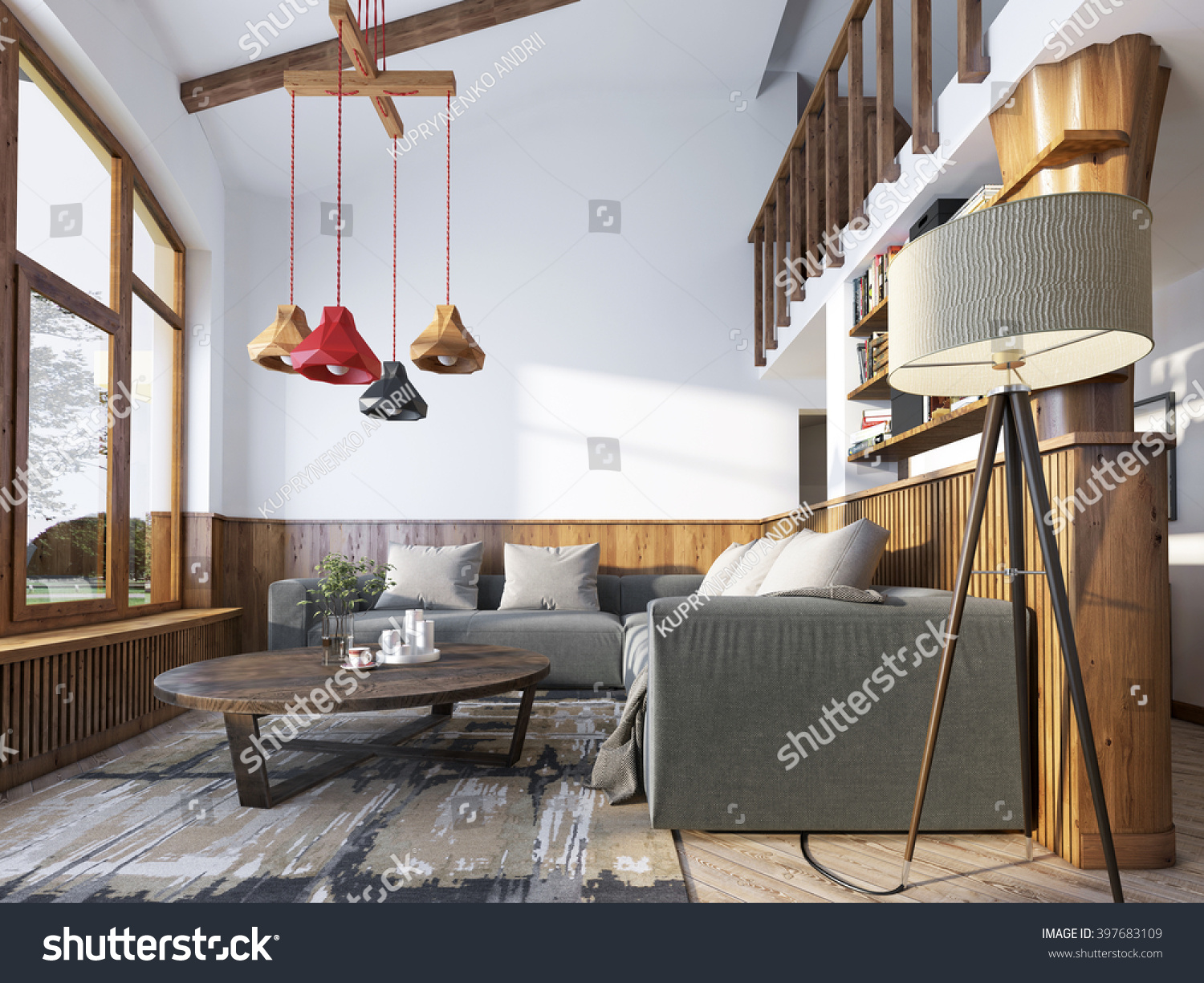 Wohnzimmer Loft Style