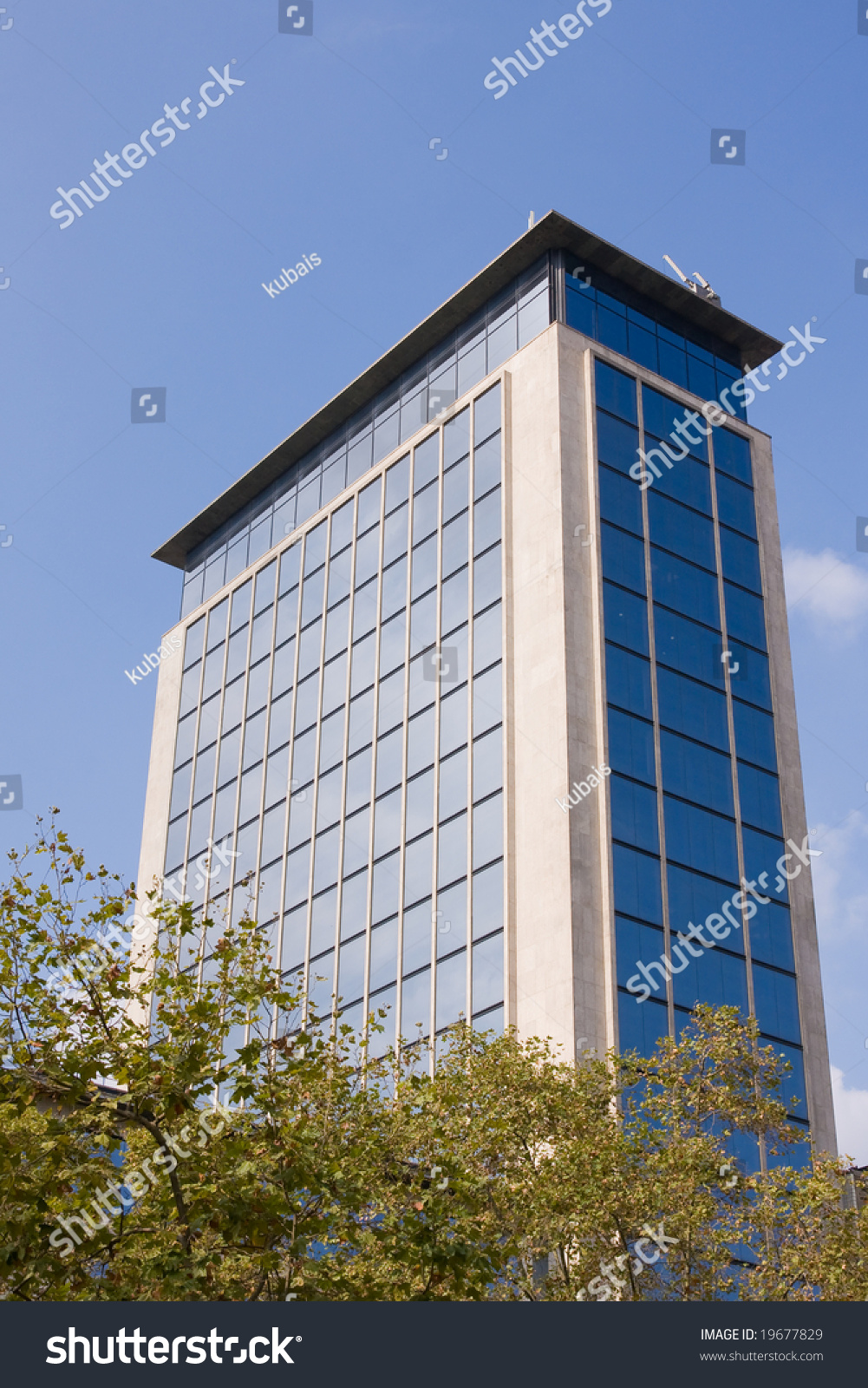 Modern Office Building In Barcelona, Spain Stock Photo 19677829 ...