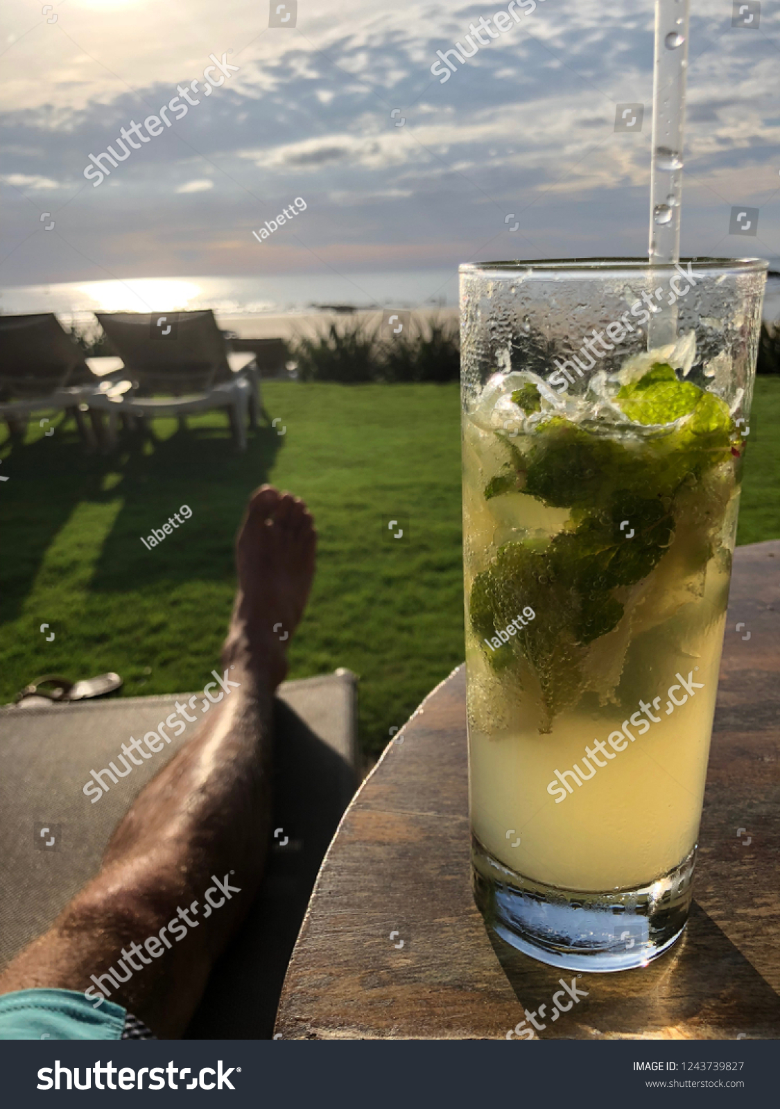 Mojito Drink Tamarindo Costa Rica Stock Photo Edit Now