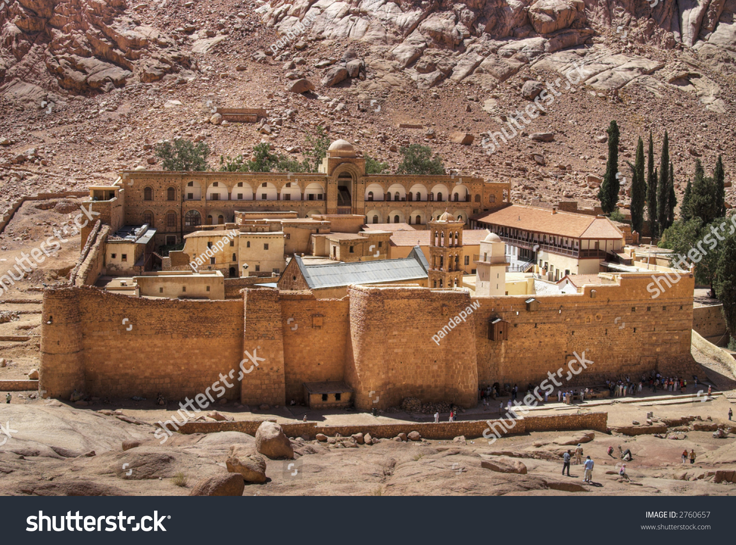 Monastery Saint Catherine Sinai Egypt Stock Photo 2760657 - Shutterstock