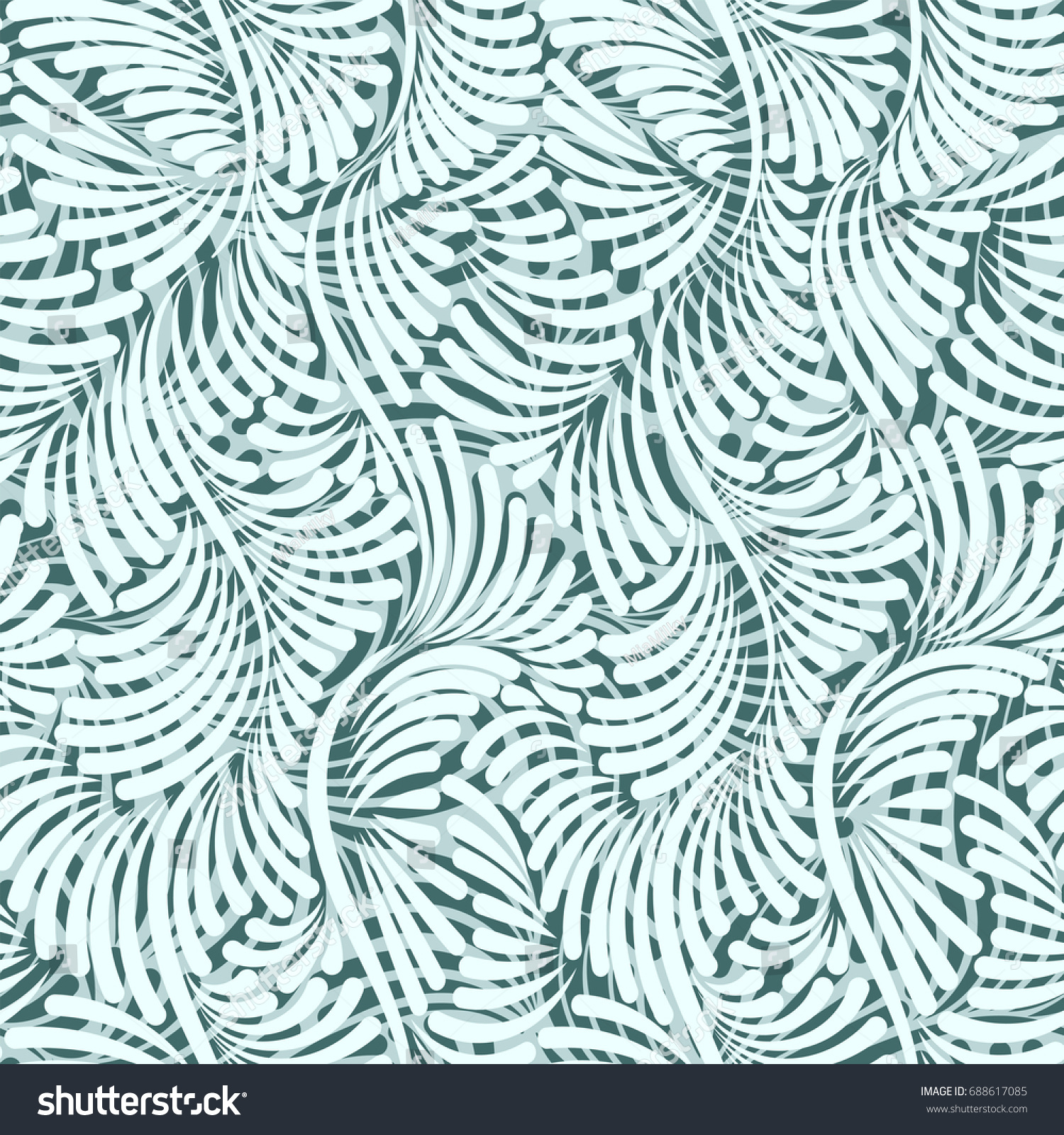 Monochrome Mint Green Texture Seamless Pattern Stock Illustration ...