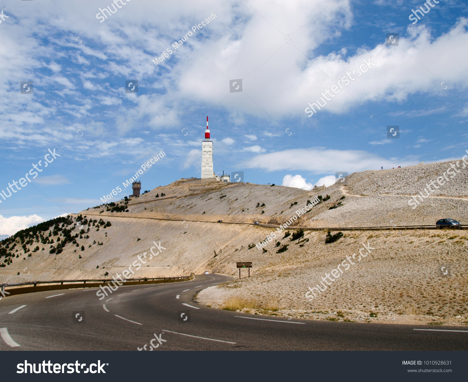 Mont Ventoux France Local Scenery Provencal Stock Photo Edit Now