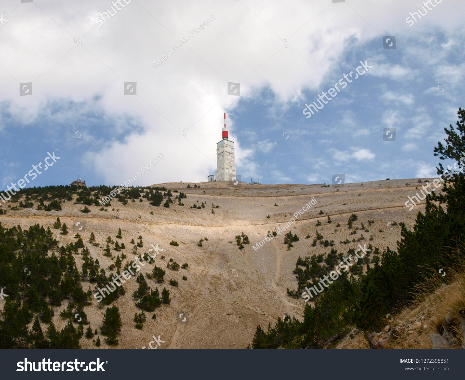 Mont Ventoux France Local Scenery Provencal Stock Photo Edit Now