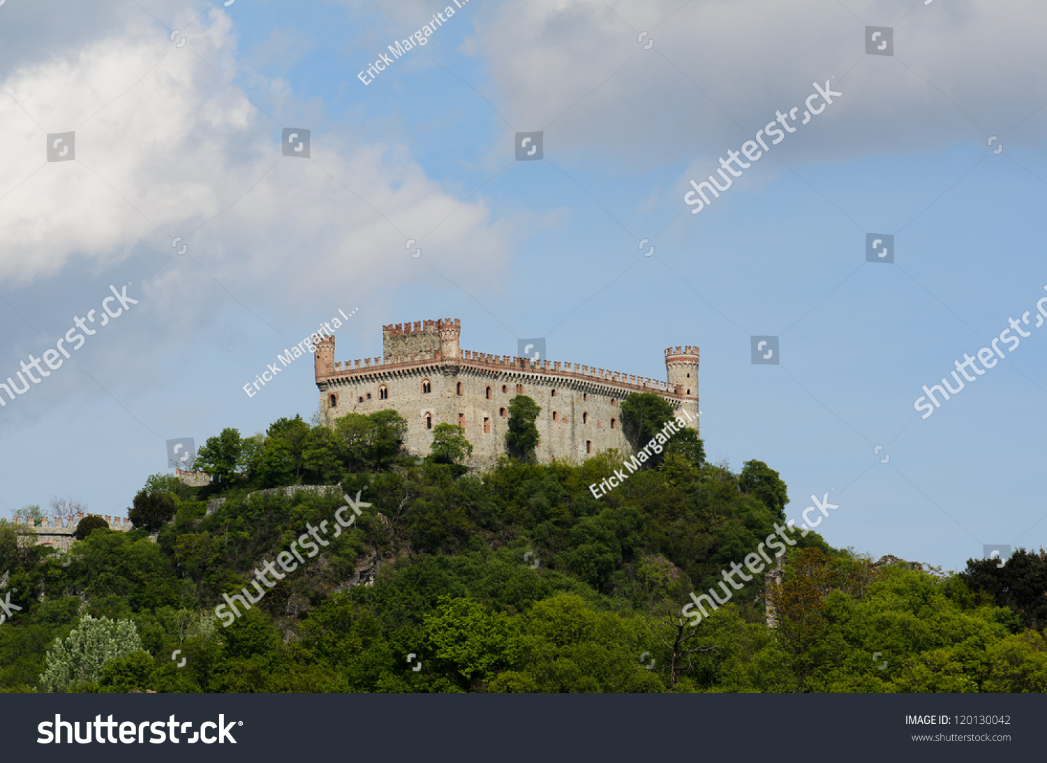 Montalto Dora Castle - North Italy Stock Photo 120130042 : Shutterstock