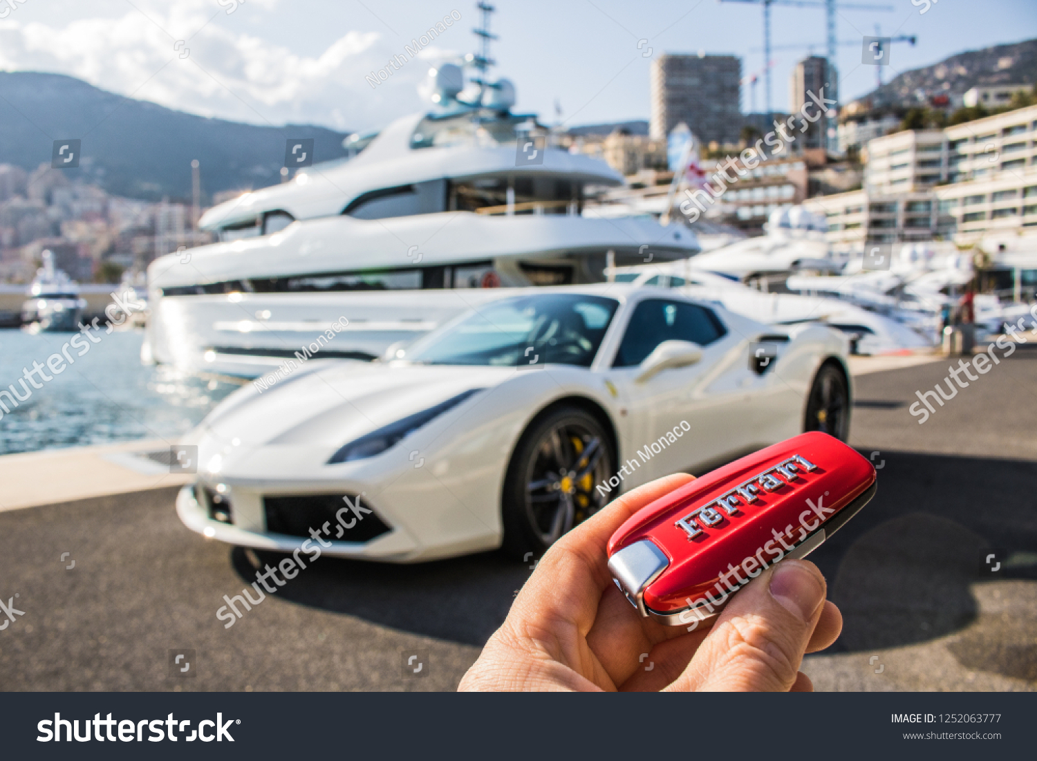 Monte Carlo Monaco 7 December 2018 Stock Photo Edit Now
