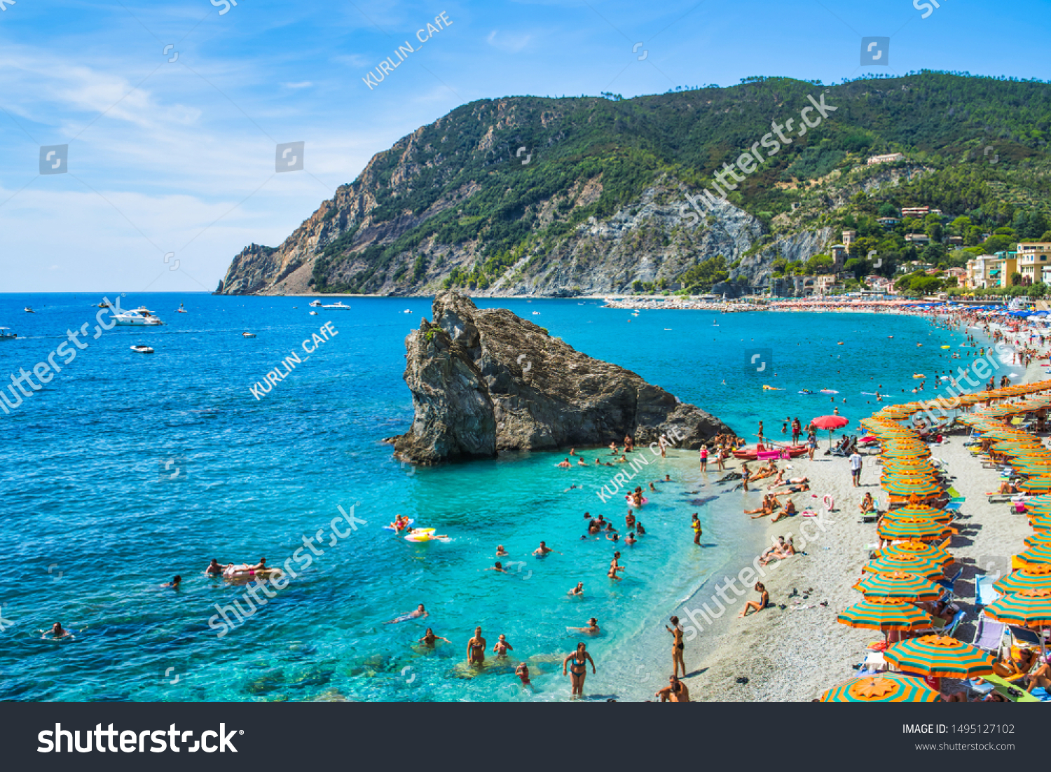 Monterosso Al Mare Province La Spezia Stock Photo Edit Now 1495127102