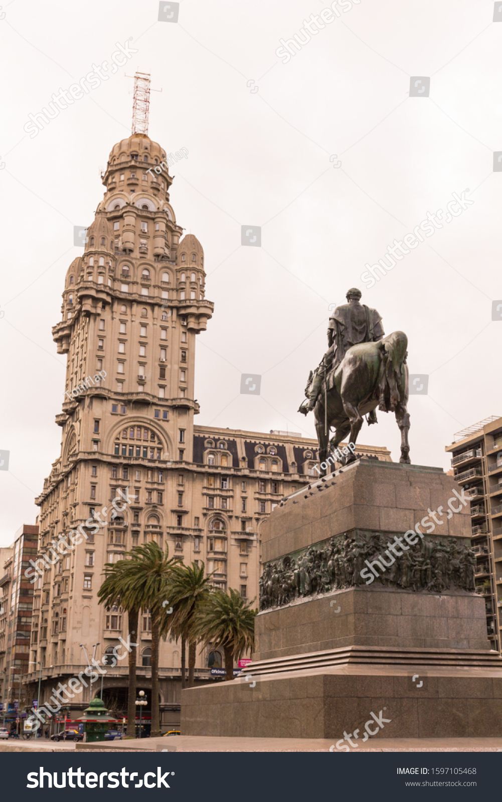 Montevideo Uruguay September 25 2 Palacio Stock Photo Edit Now 1597105468