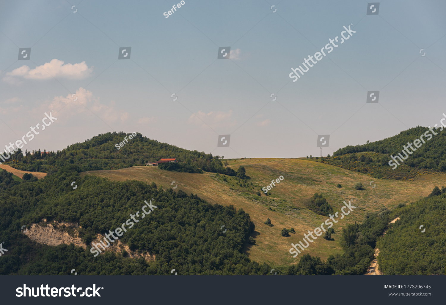 6 423 Apennine Forest Images Stock Photos Vectors Shutterstock   Stock Photo Monti Sibillini Panorama They Are The Fourth Highest Mountain Massif In The Continental Apennines 1778296745 