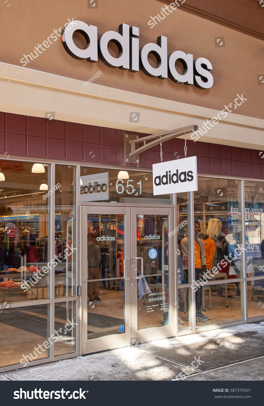 adidas store at outlet mall