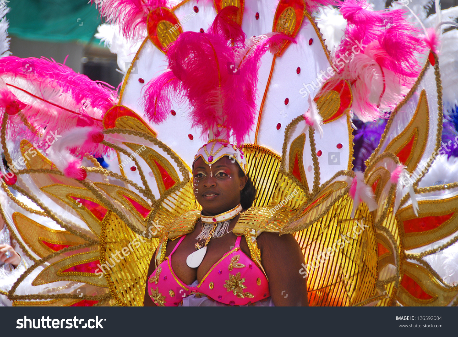 Montreal - July 10: Participants At The Montreal Carifiesta Montreal ...