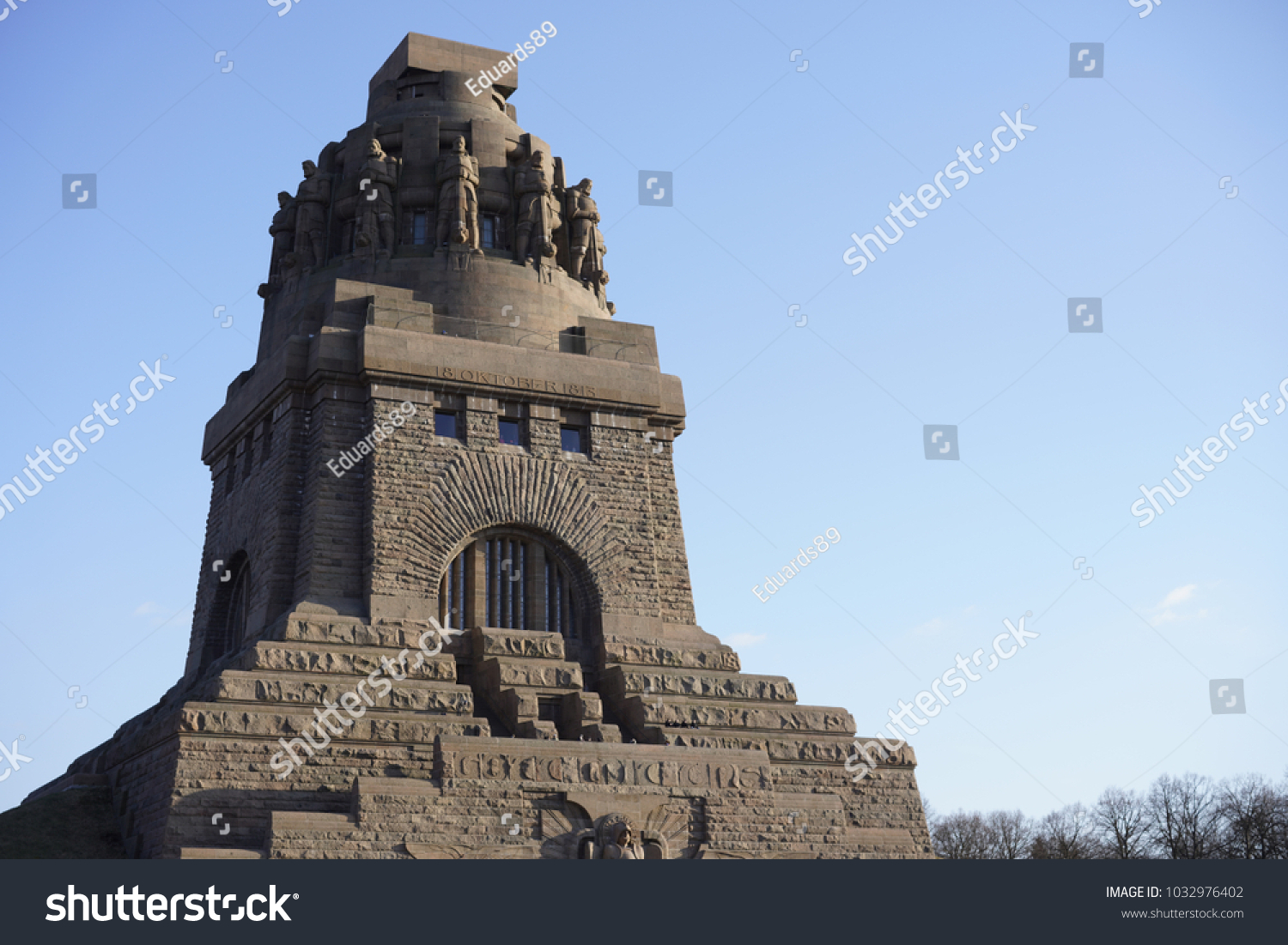 Monument Battle Nations Leipzig Buildings Landmarks Stock Image 1032976402