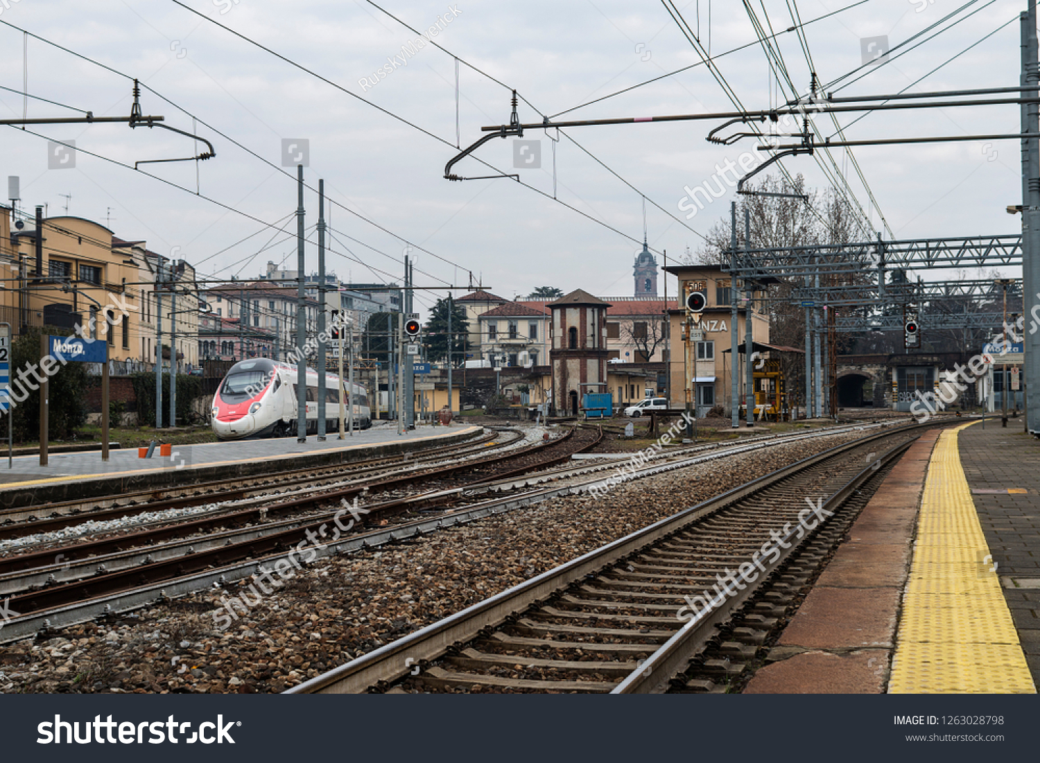 Monza Italy December 18 Railway Stock Photo Edit Now