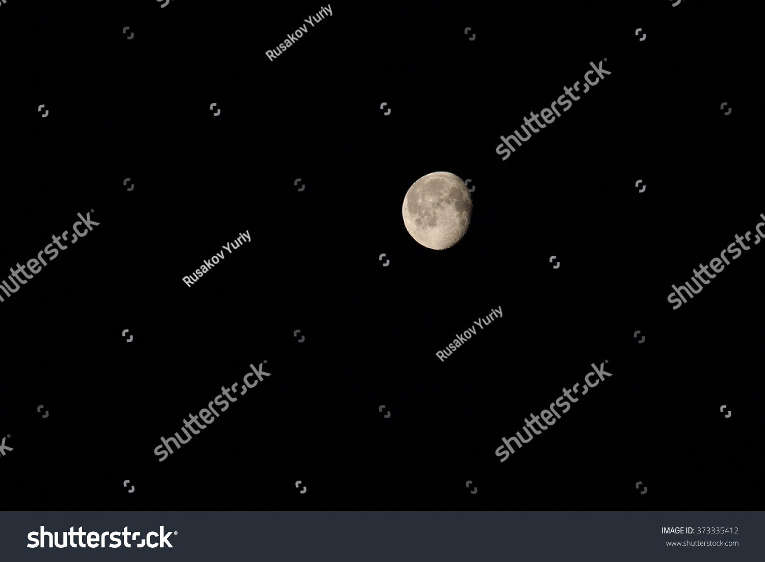 Moon Stock Photo 373335412 : Shutterstock