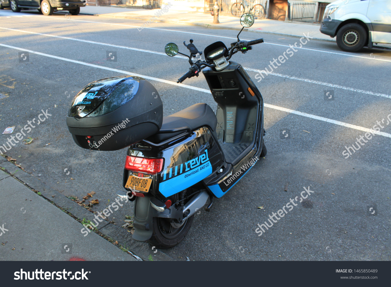 Head City Scooter Blau
