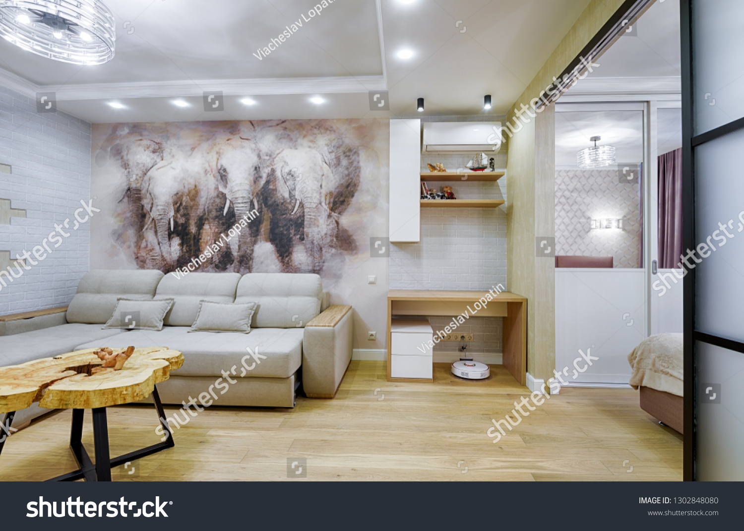 Moscow Dec 6 2018 Modern Home Stock Photo Edit Now 1302848080