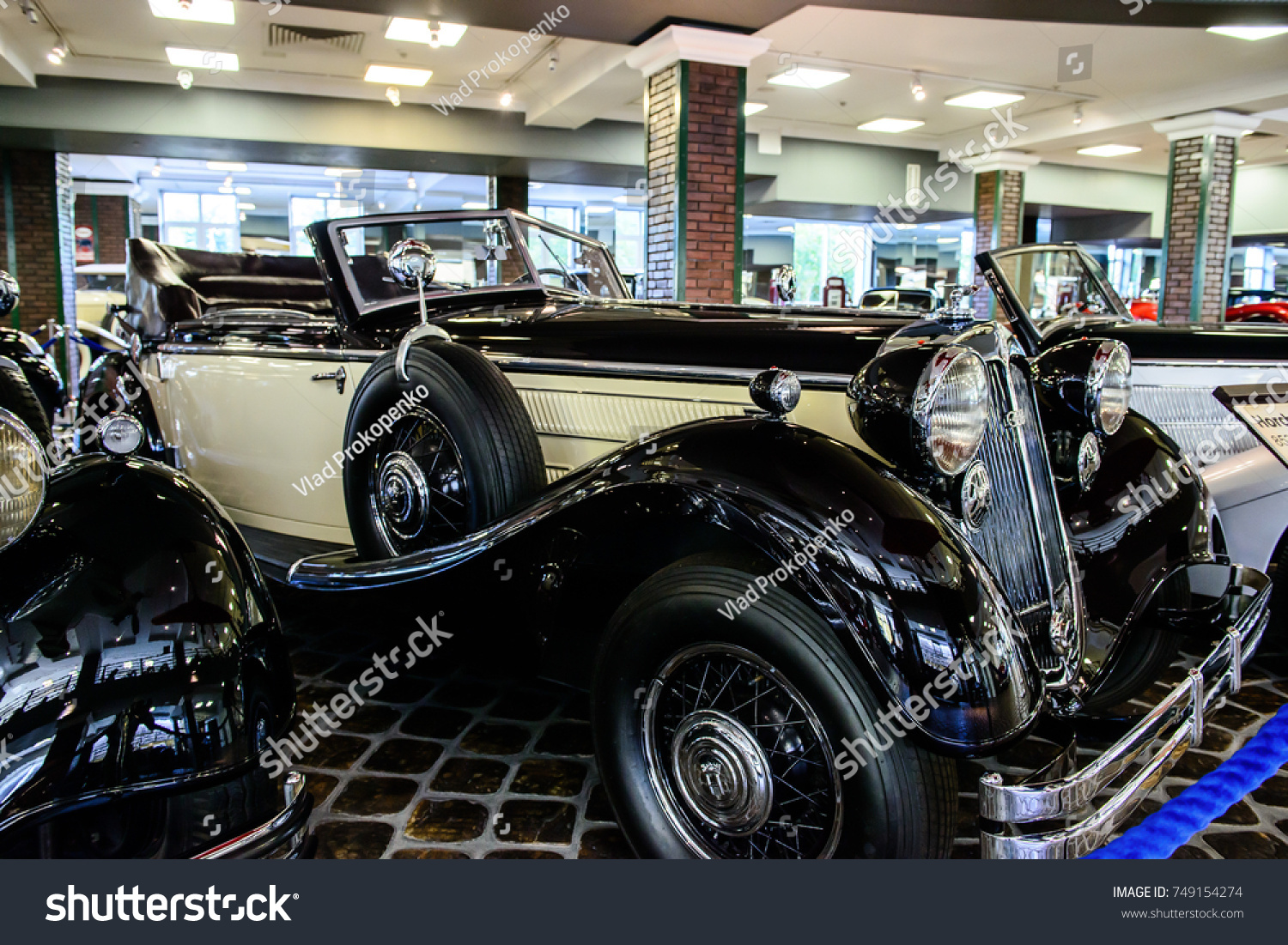 moscow july 20 2017 horch 853a transportation stock image 749154274 shutterstock