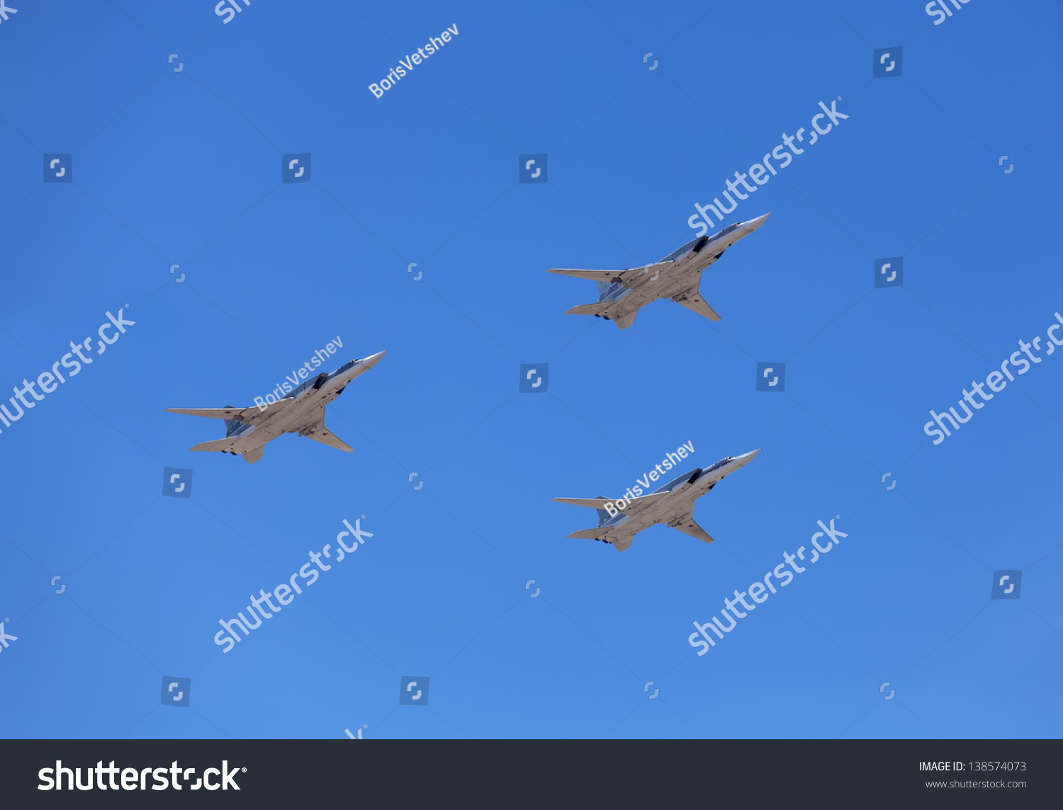 Moscowmay 9 Supersonic Missilebomber Variable Geometry Stock Photo Edit Now