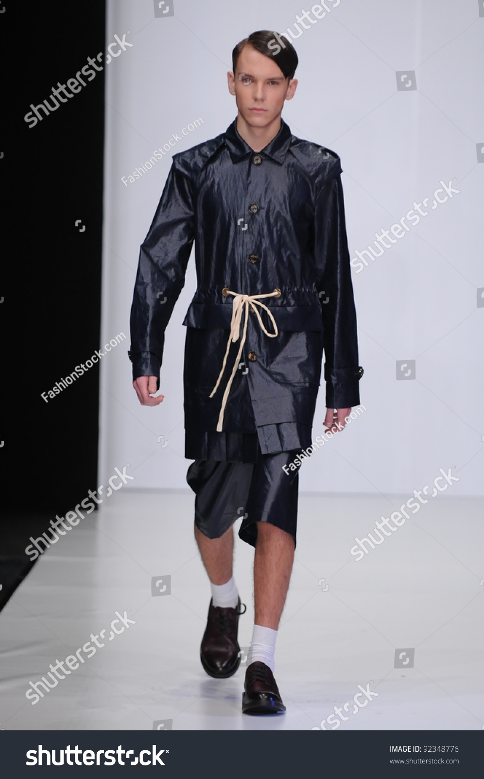 Moscow - October 21: Male Model Walking Runway At The Leonid Alexeev ...