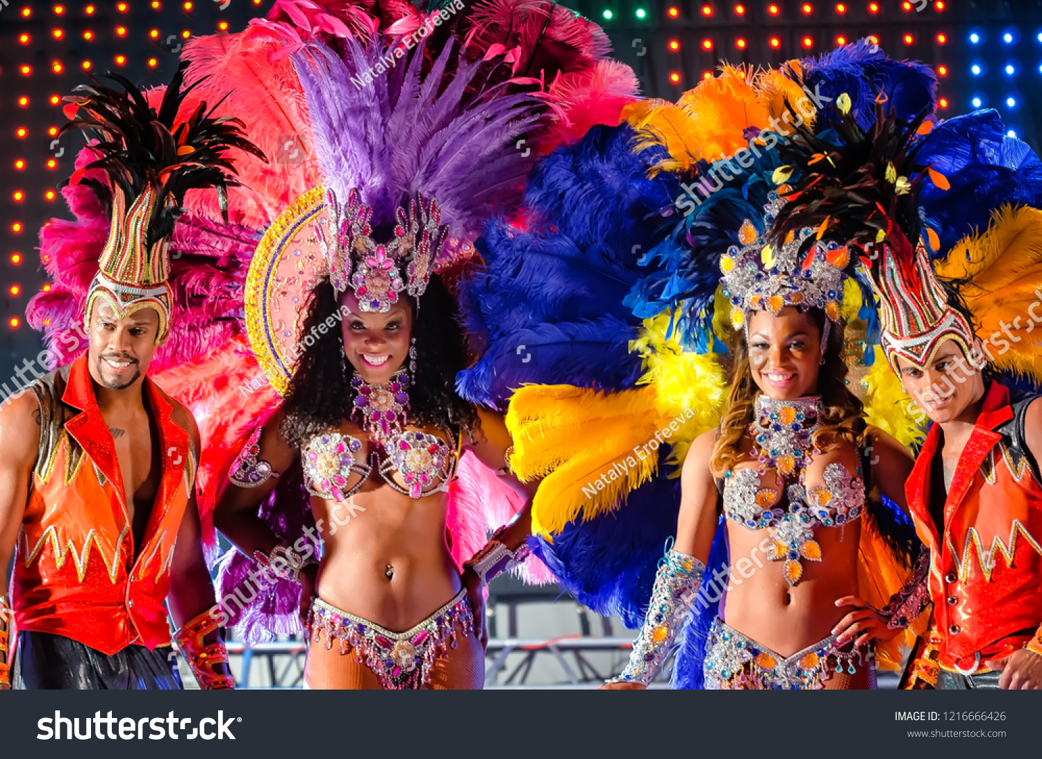 Moscow Russia January 17 Brazilian Carnival Stock Photo Edit Now