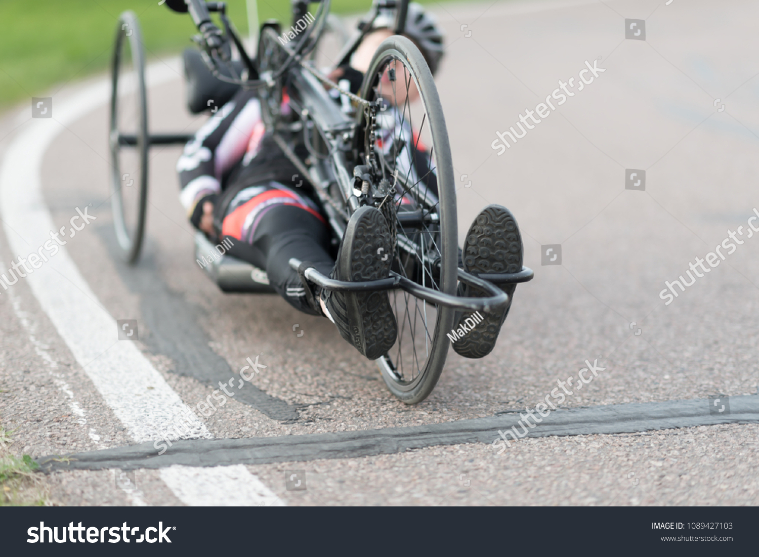 recumbent hand bike