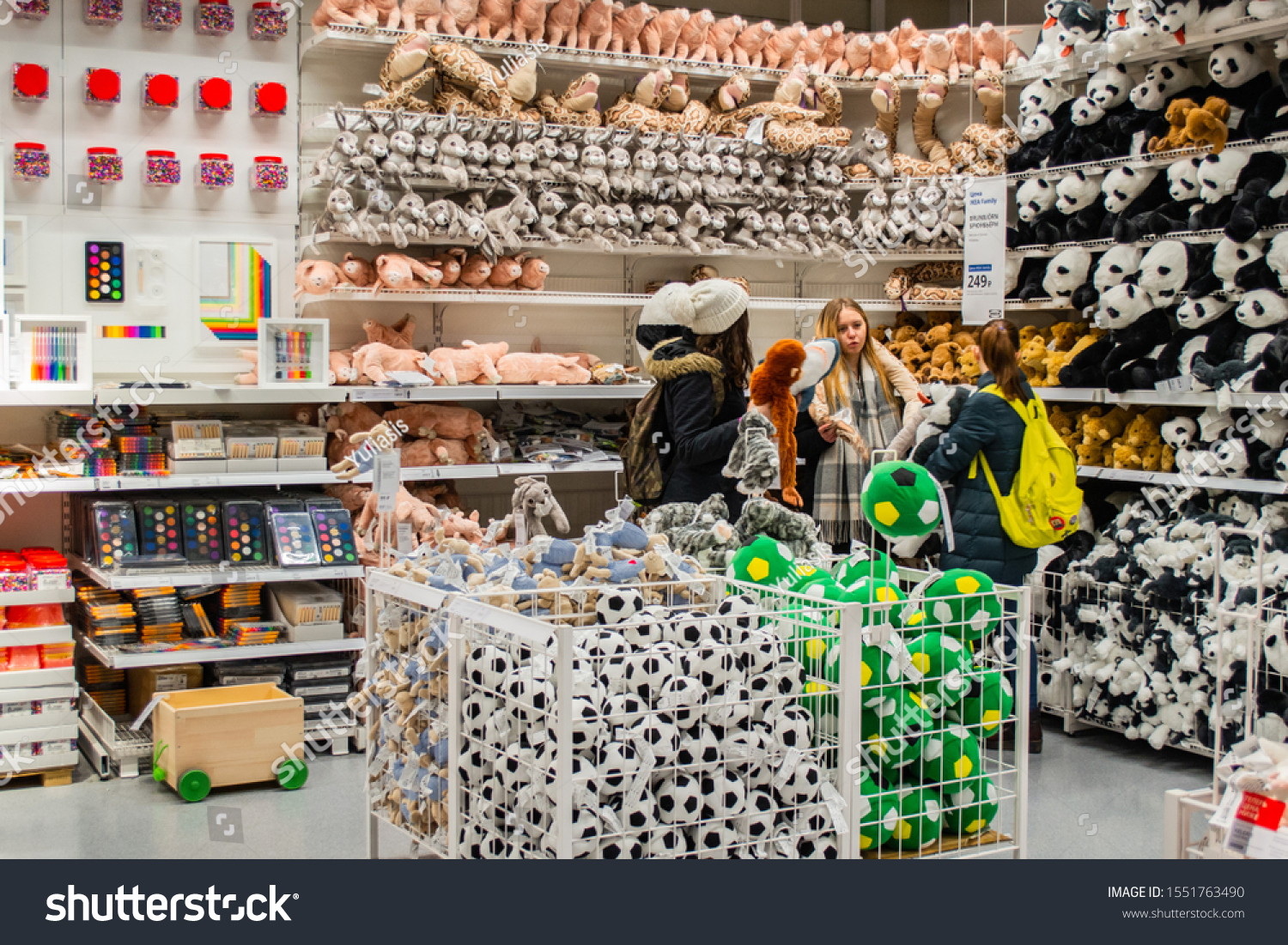 the toy department