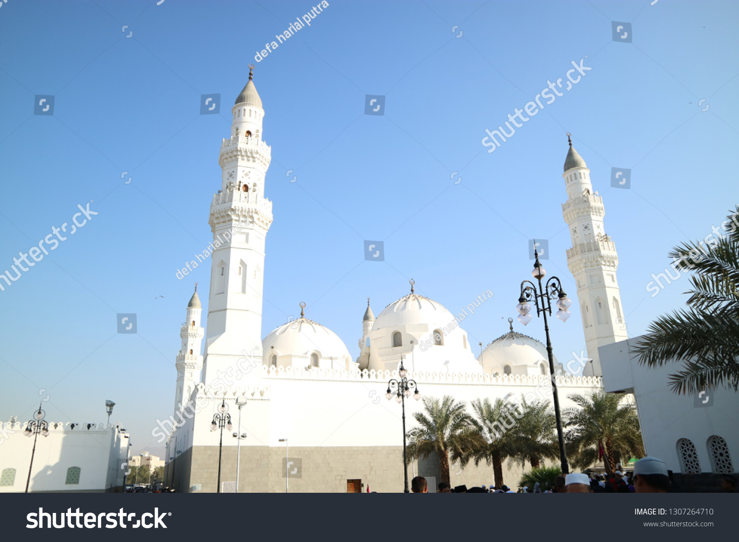 Mosque Quba First Mosque History Islam Stock Photo (Edit Now) 1307264710