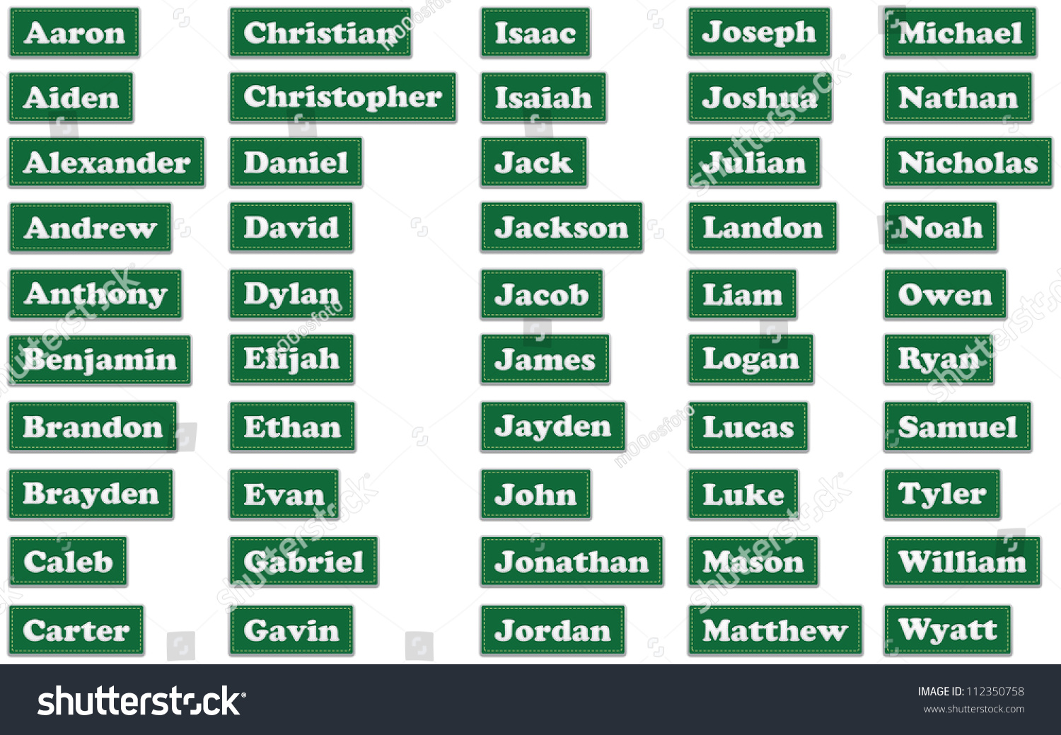 Most 50 Common Boy English Name Stock Illustration 112350758 Shutterstock most-50-common-boy-english-name-stock-illustration-112350758-shutterstock