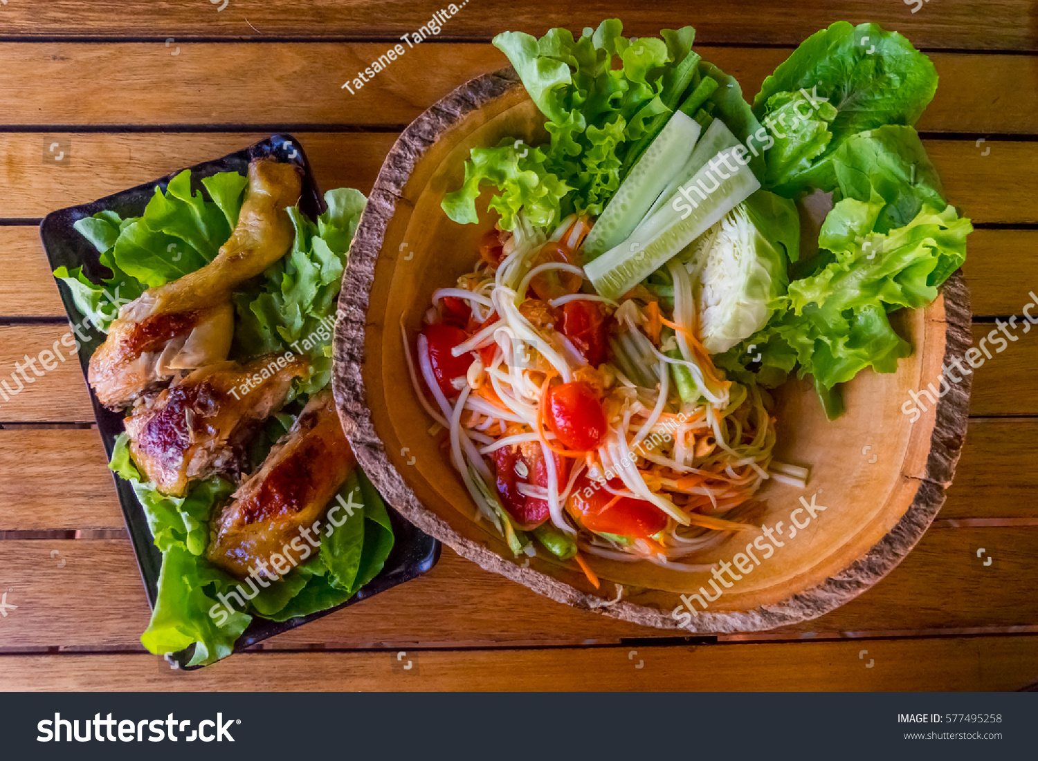  Most Popular Thai Food All Time Stock Photo 577495258 