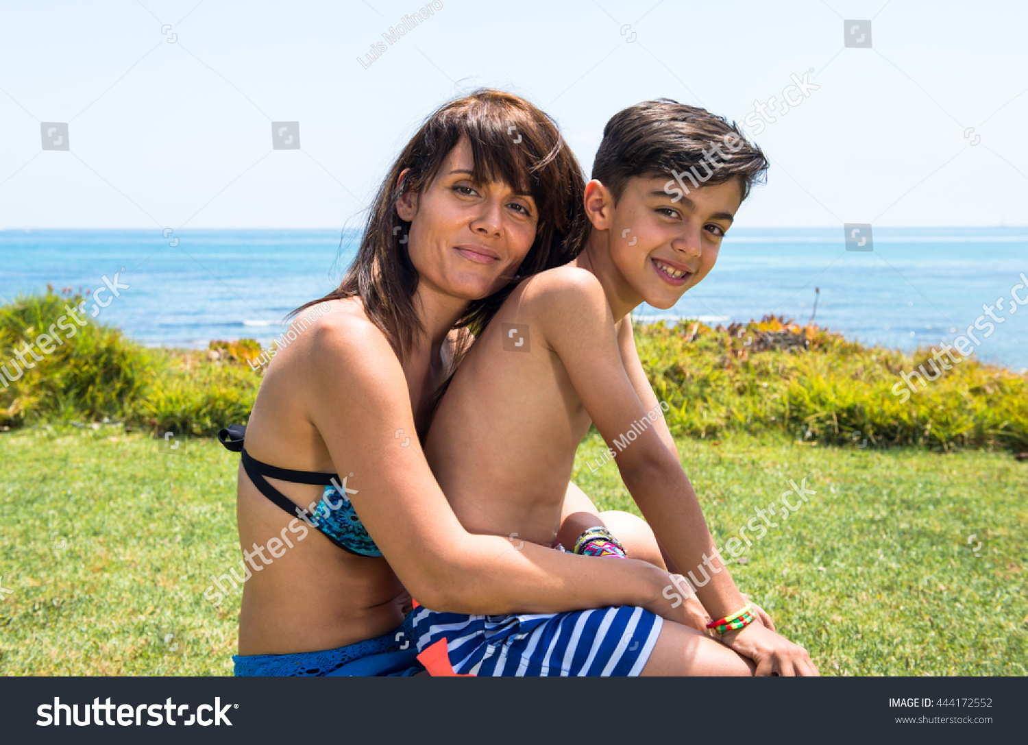 Mom and son having sex but naked