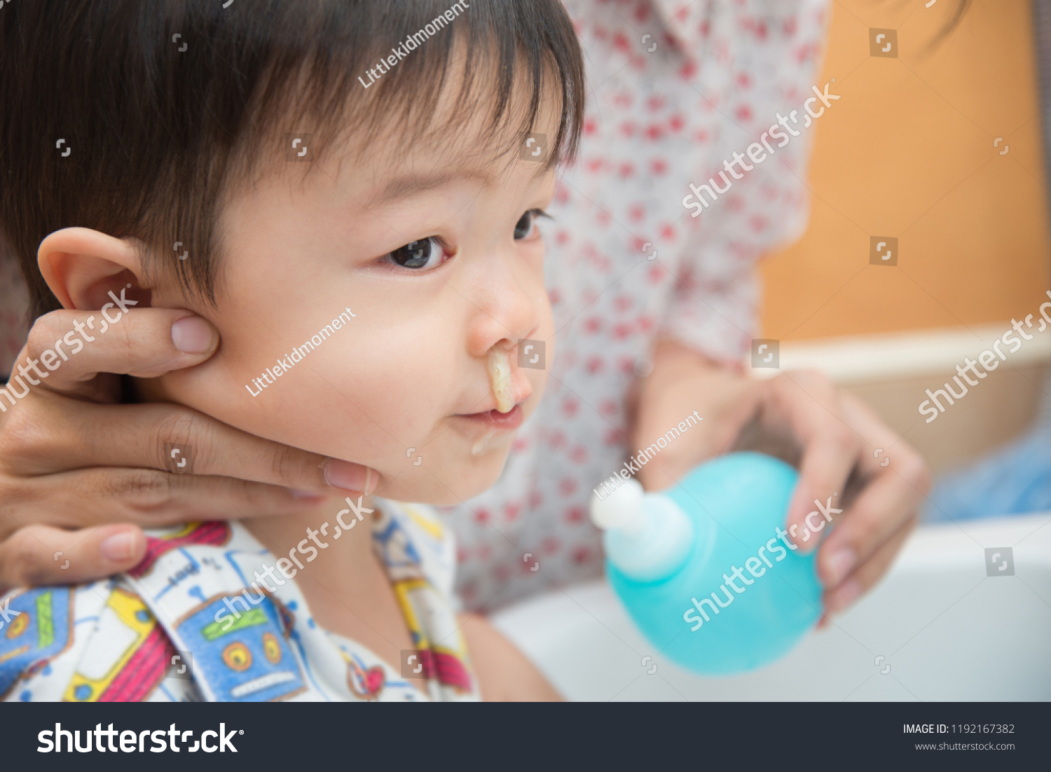 salt water for baby nose