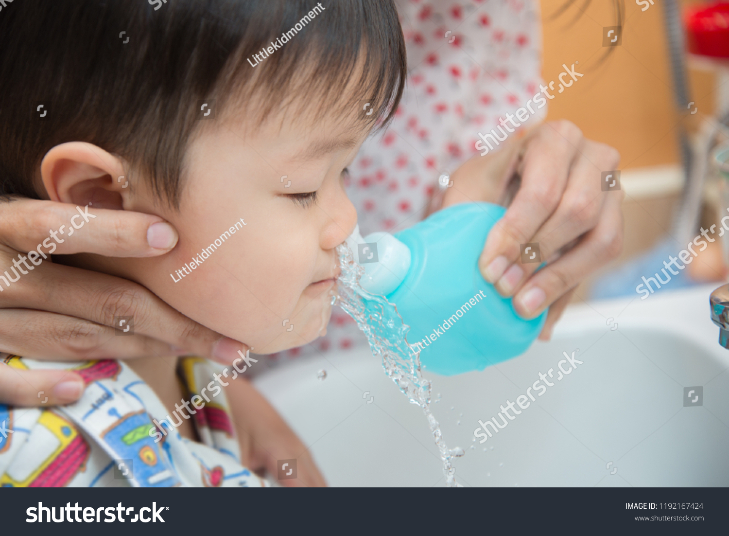 salt water for baby nose
