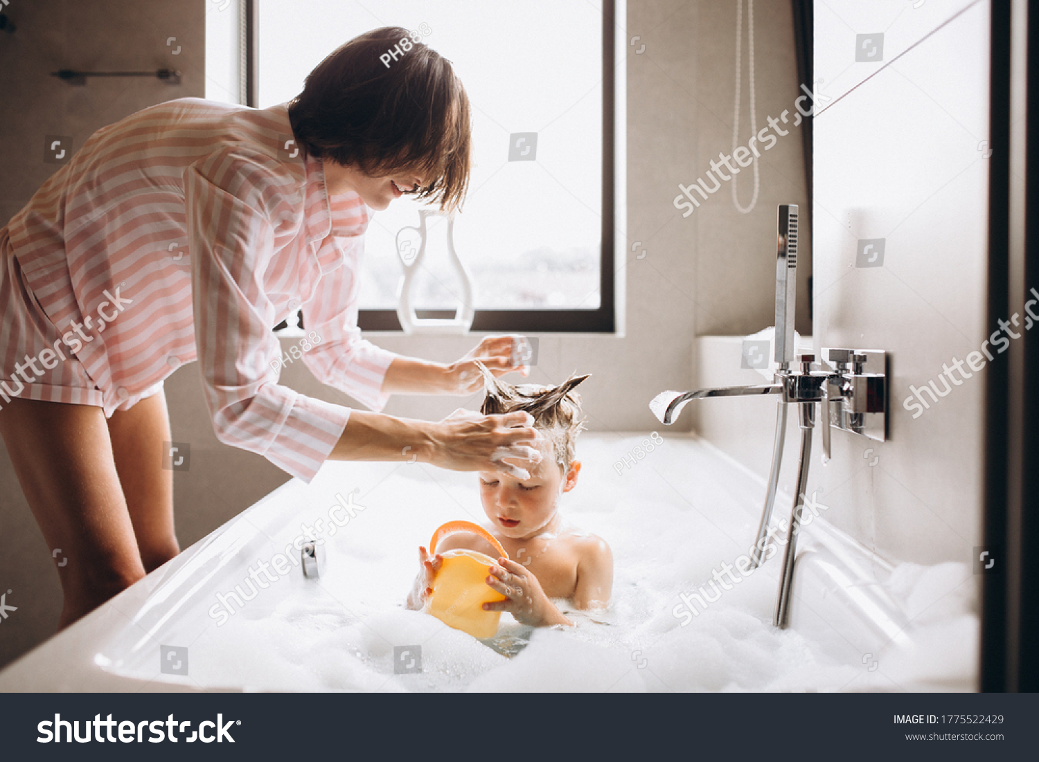 Funny Bathtub Images Stock Photos Vectors Shutterstock