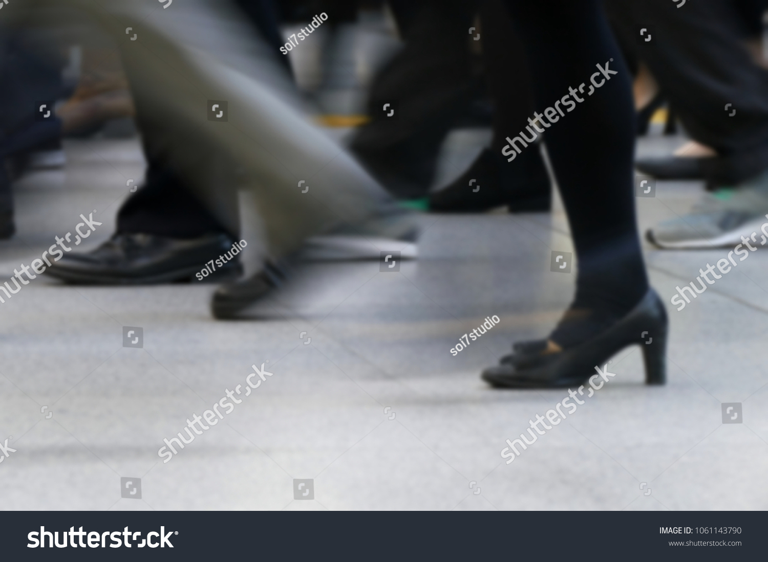 man walking in high heels