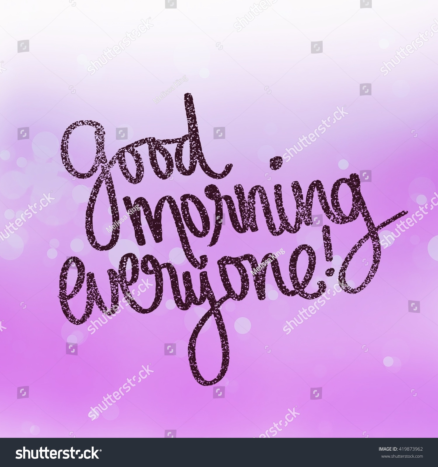 Motivational Quote On Purple Color Background Stock Illustration ...
