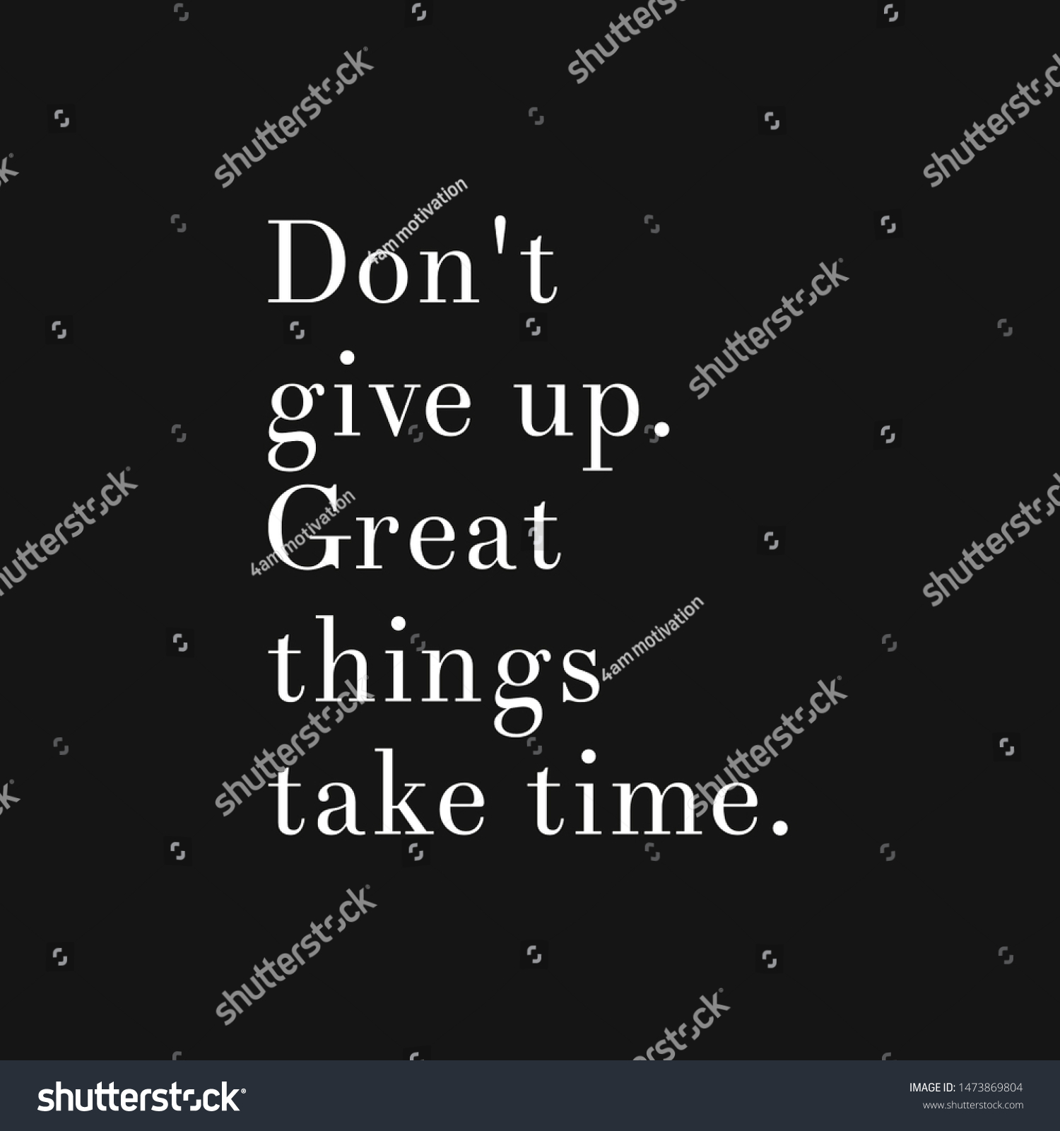 Motivational Quotes Life Success Stock Illustration 1473869804 ...