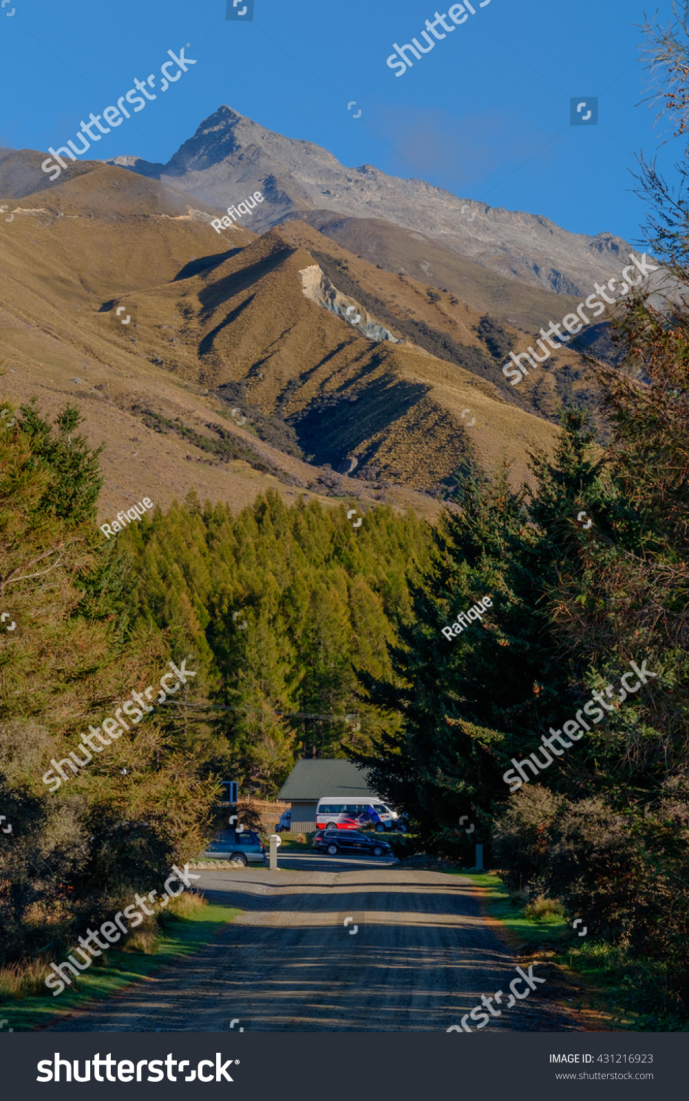 Mount Dark Ben Ohau Range Morning Stock Photo Edit Now 431216923